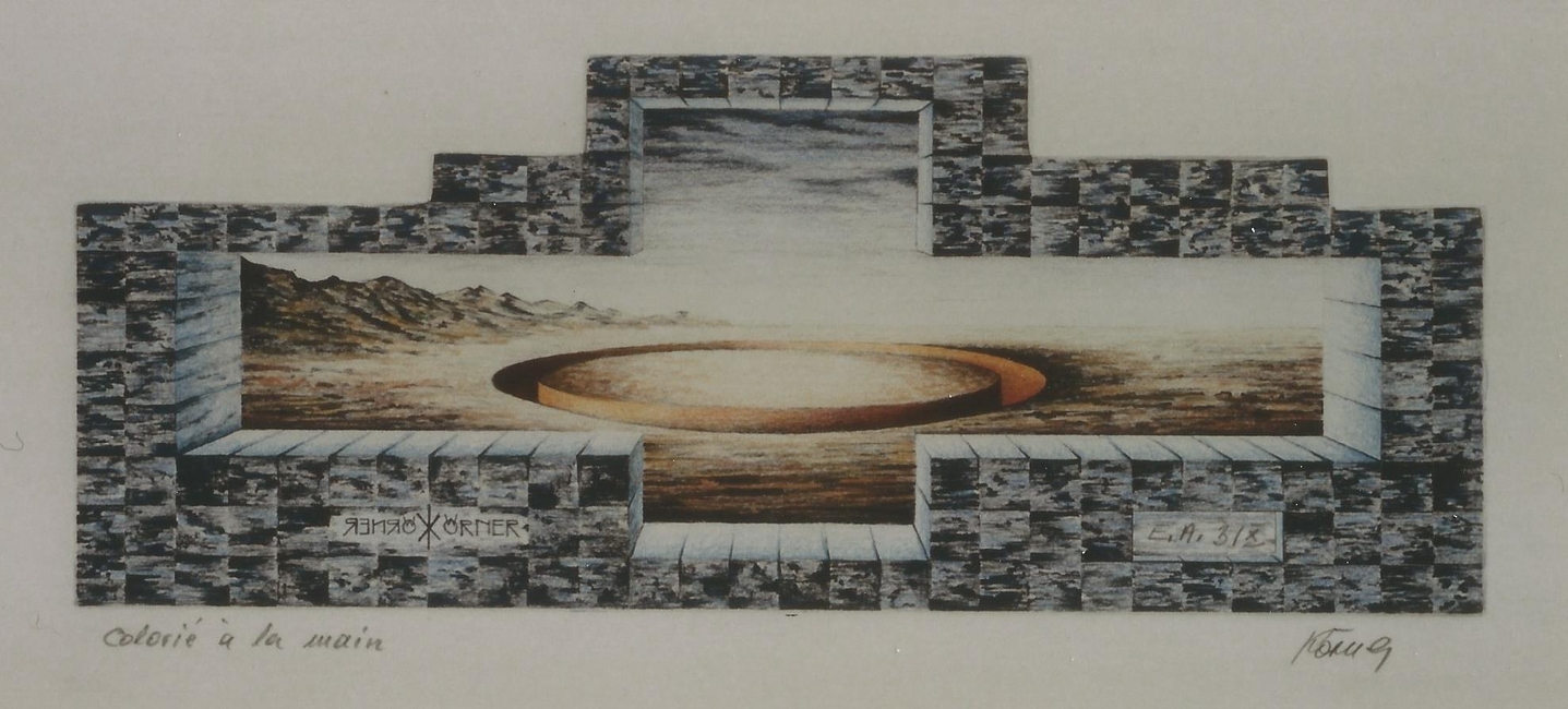 Geologischer Tondo